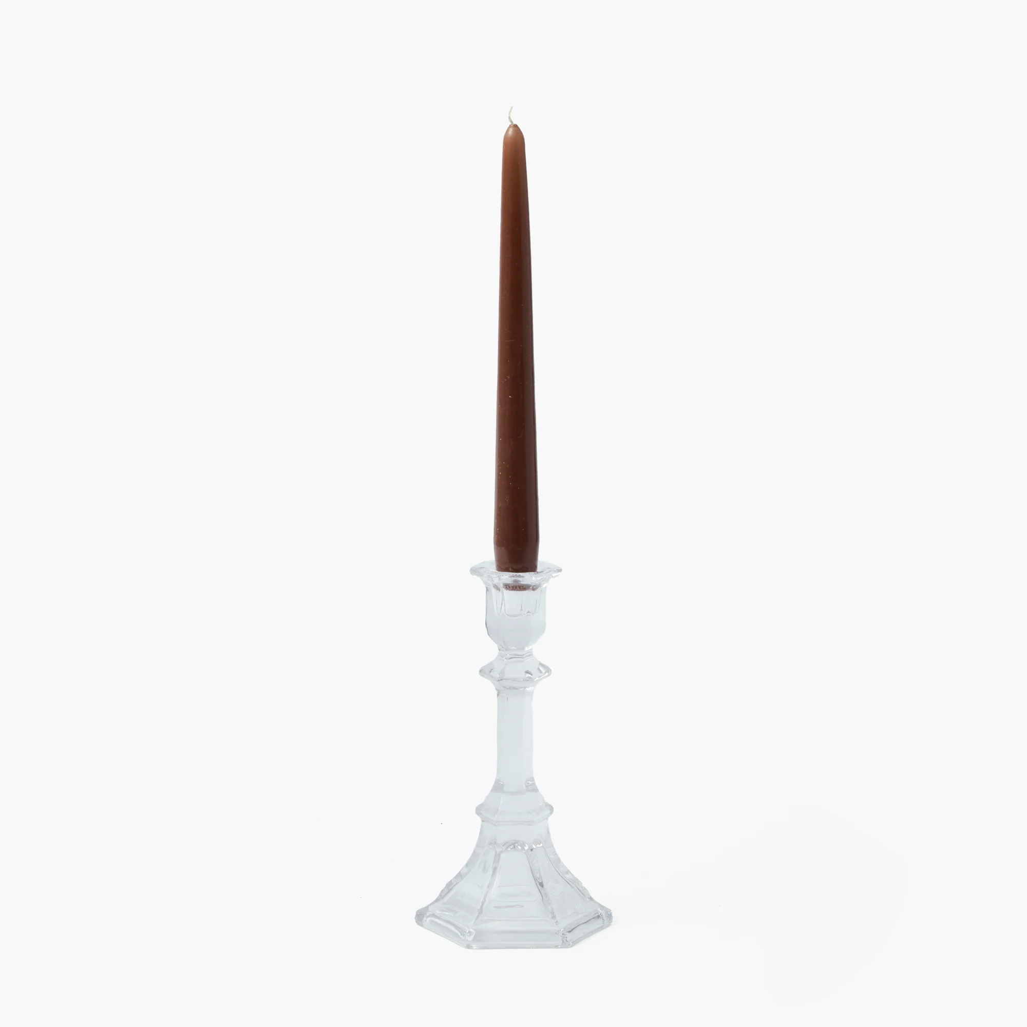 Glass Column Candle Holders (Pair) - Image 12