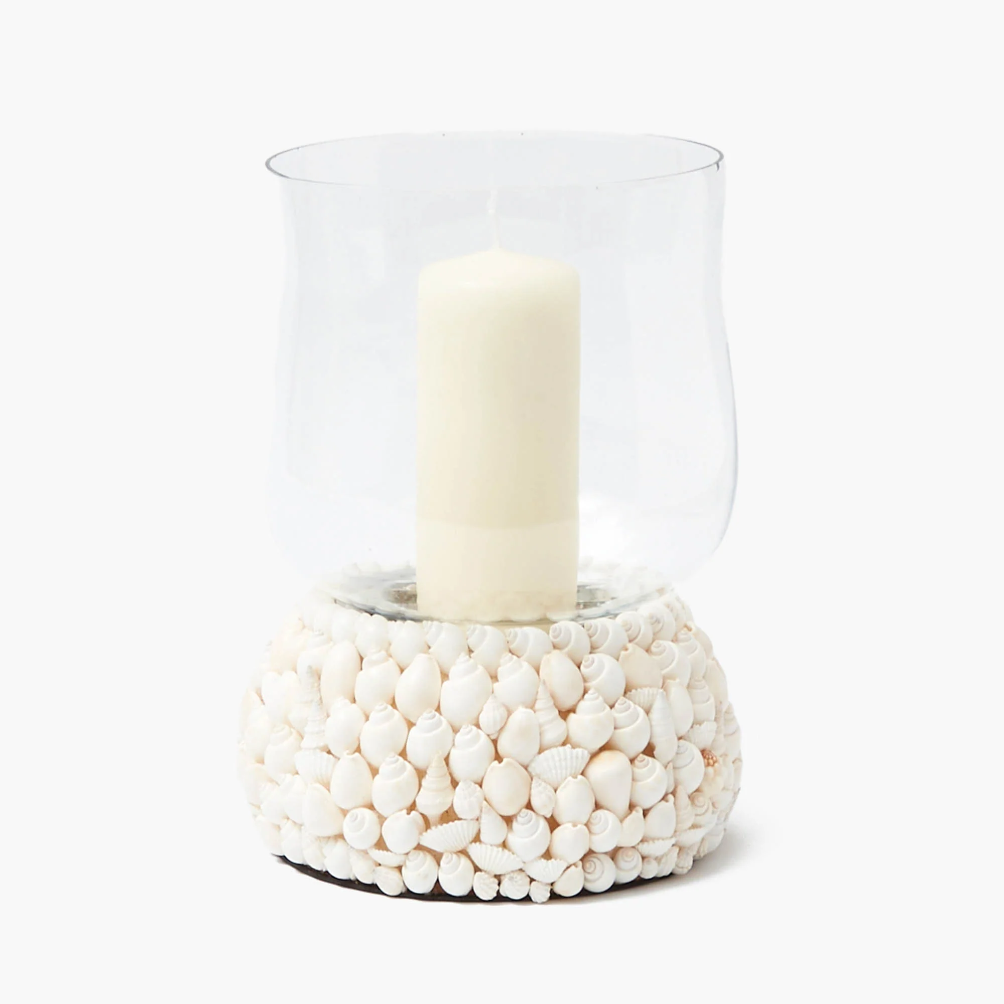 Sophia Shell Hurricane Lantern