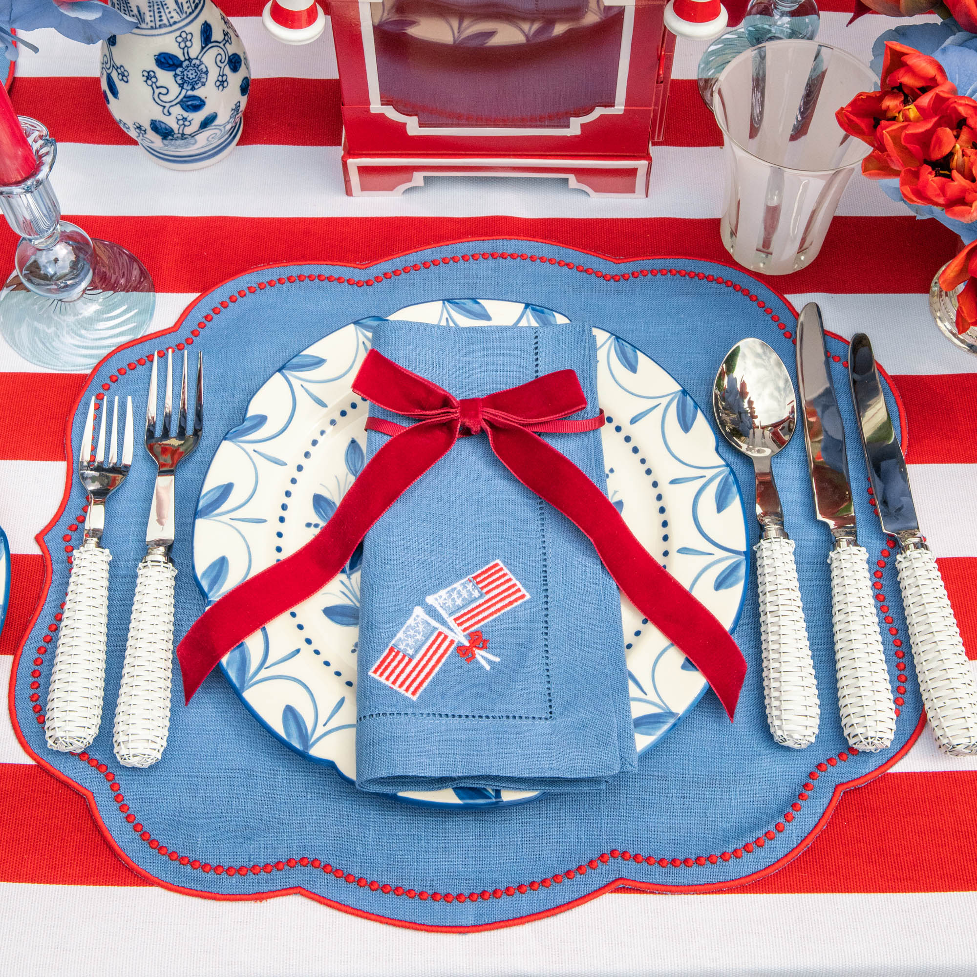 White Rattan Cutlery (5 Piece) - Image 14