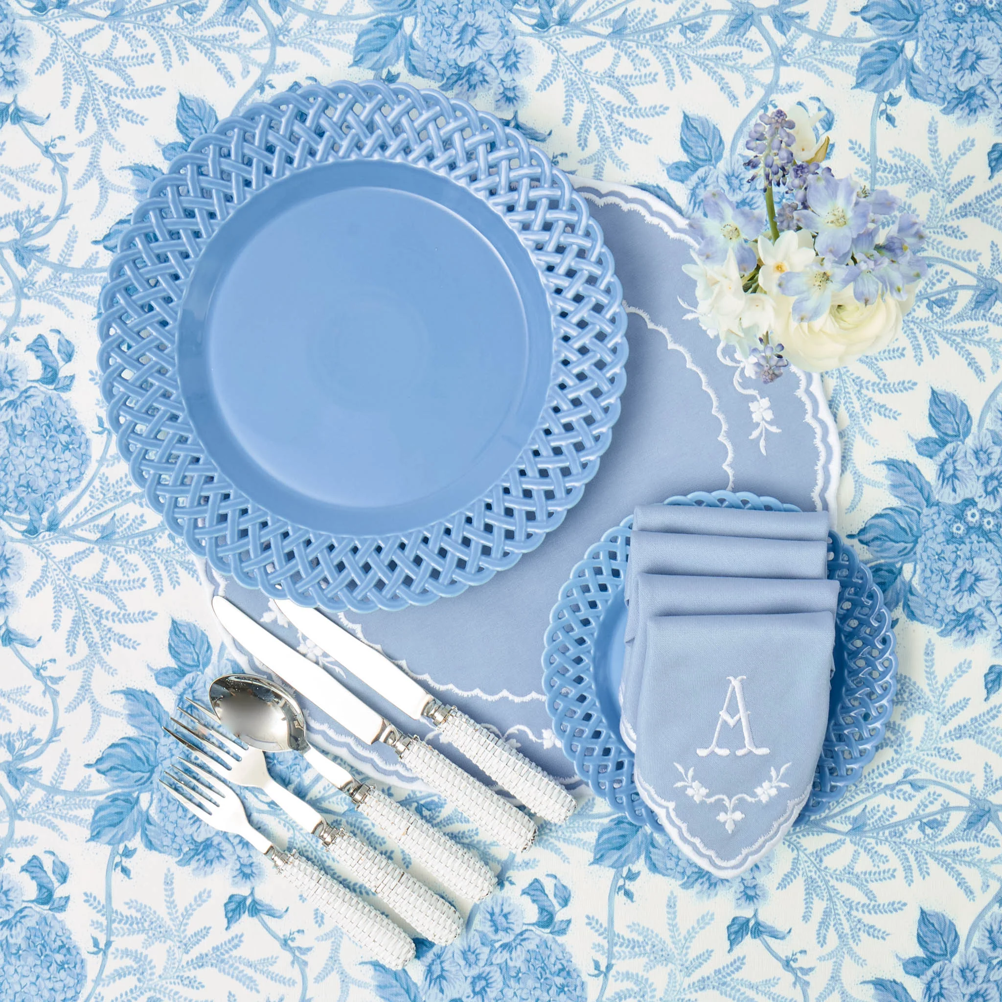 White Rattan Cutlery (5 Piece) - Image 7