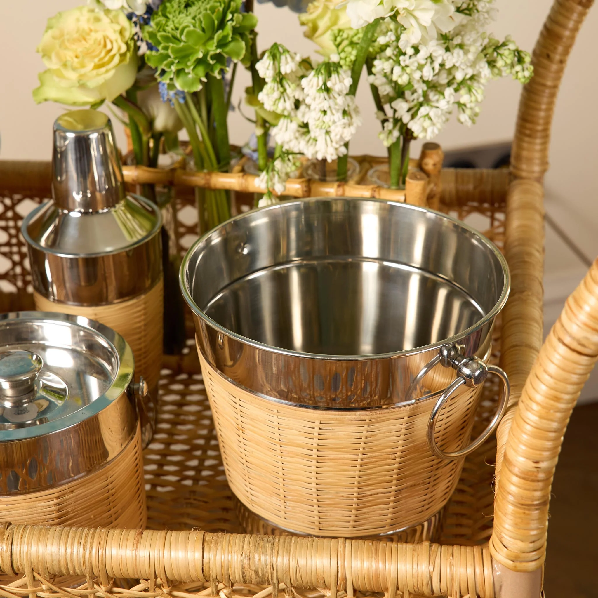 Wicker Champagne Bucket - Image 2